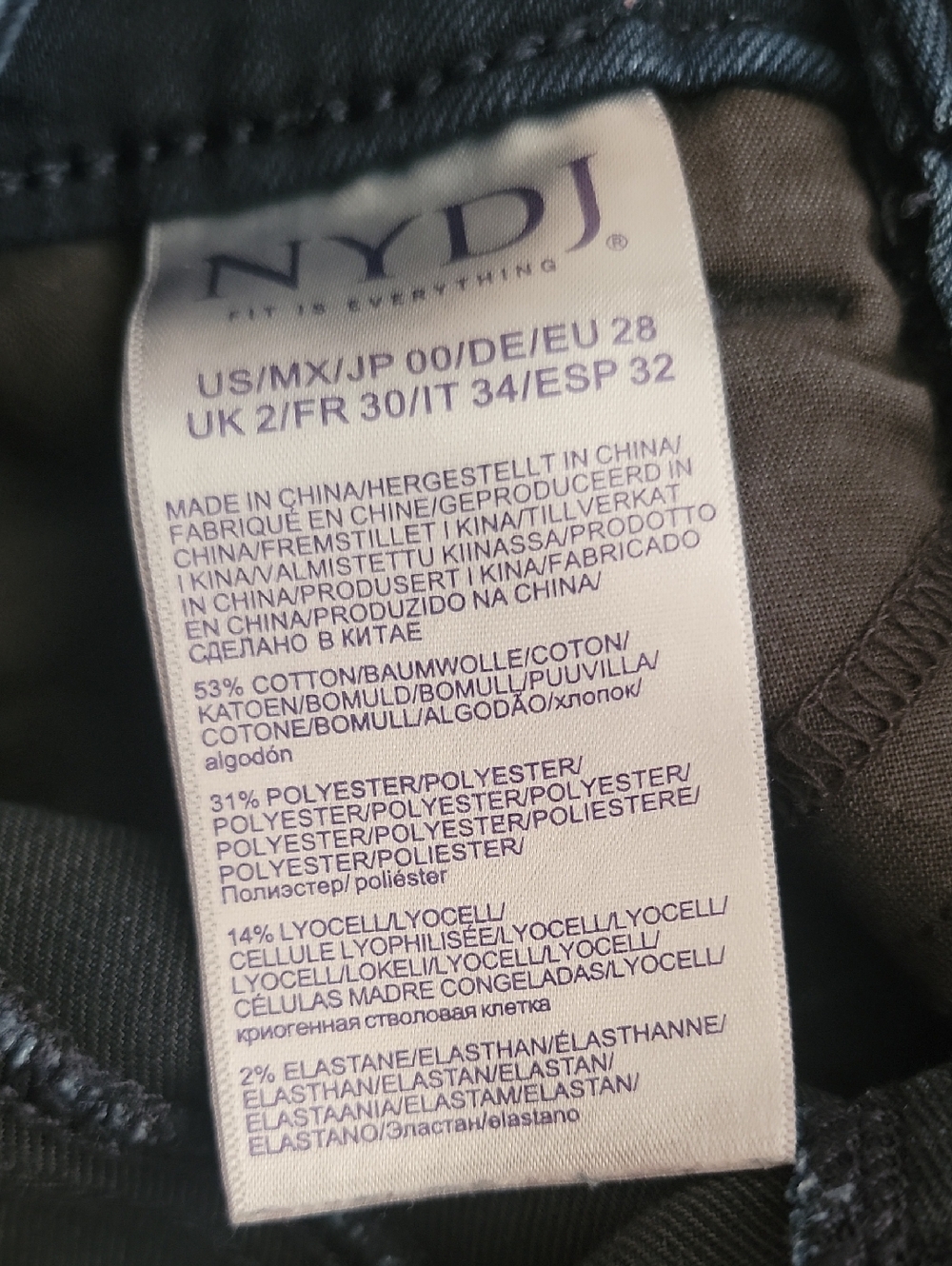 NYDJ Future Fit Straight Leg Ankle Jeans - Picture 7 of 7